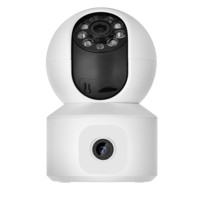 3MP Intelligent Indoor Home Safety Camera 360 Wide Angle View IP Network Bidirectional Voice Communication Night Vision