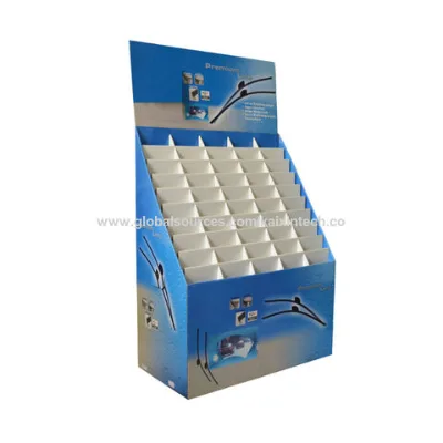 Supermarket display Retail display shelf,cardboard display, corrugated display rack