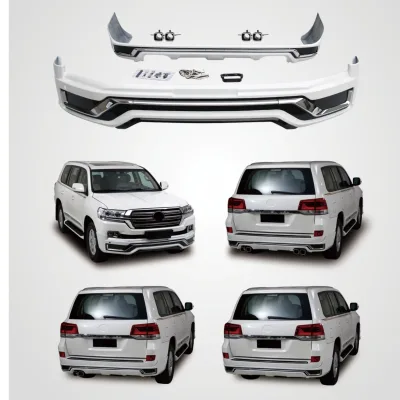 Facelifted Rear Door Fender Body Kit Chrome ABS Plastic High Mona Lisa Surround Fog Light MP Replacement