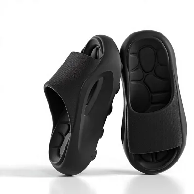 EVA Thick-Soled Head Casual Plain Noodles Height-increasing Waterproof Men's 2026 Summer New Outdoor Non-Slip Breathable
