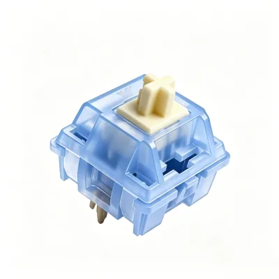 In Stock KTT Brue Axis Mechanical Keyboard Switch Linear Switch for Hot-Swappable Keyboard Body DIY 5-Pin Linear Switches