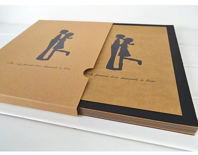 10 Page Photo Album Scrapbook Album With Storage Box