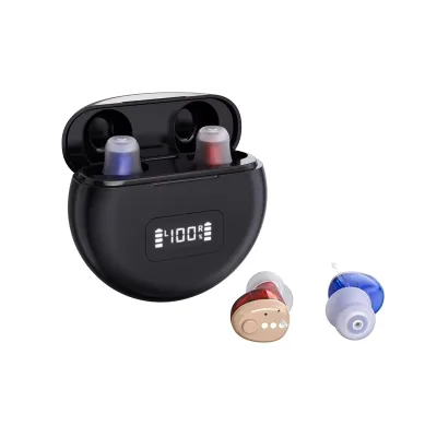 Wholesale Audifonos Para Sordos Sound Amplifier Hearing Aid Device 16 Channel in Ear Hearing Aid CIC Rechargeable Hearing Aid