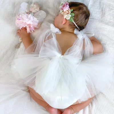Baby Clothes New Born Clothing Baby 90% Cotton Rompers Baby Dresses Summer Girls Sleeveless Camisole Dresses Kids Clothing