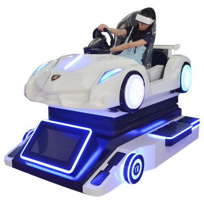 Arena Virtual Reality Driving Car Racing Motion Simulator High-Octane Arcade Games For Theme Park