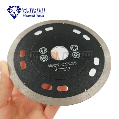 Popular Laser Cutting Slot Tile Cutter Diamond Saw Cutting Blade with 8/10mm Segment Height for Stone