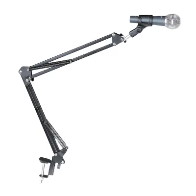 Top Sale Suspension Scissor Arm Microphone Stand for Radio Broadcasting Studio