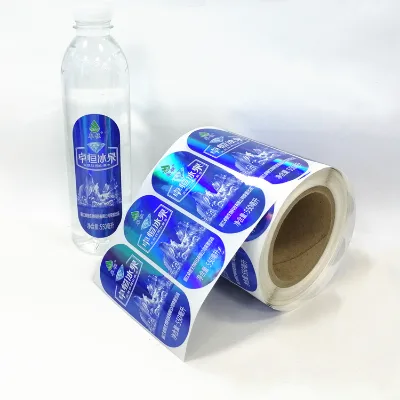 Custom Printed Japanese Roll Sheet Adhesive Waterproof Vinyl Labels for Beverage Bottles QR Stickers Matt Lamination