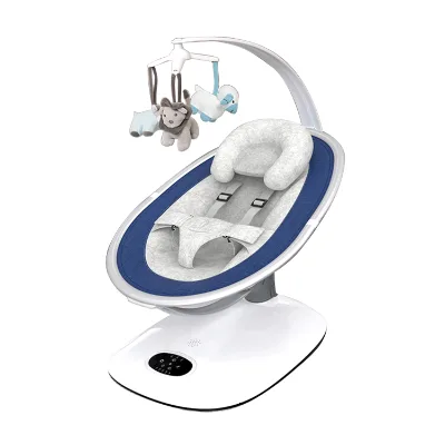 Modern Metal Automatic Swing Bouncer Baby Cradle & Rocker Balancement for Bedroom & Living Room Use