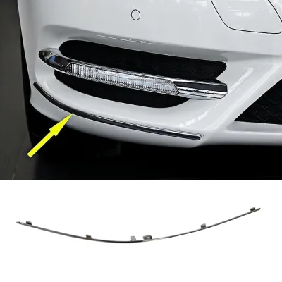 For Mercedes Benz W246 B Class Front Bumper Lower Lip Chrome Bright Strip Decorative 2468850421 2468850521