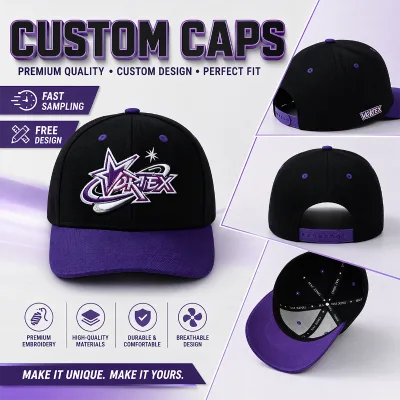 Small MOQ Custom Logo Dobby Hand Embroidery 6 Panel Flat Brim Hip Hop Streetwear Snapback Baseball Cap