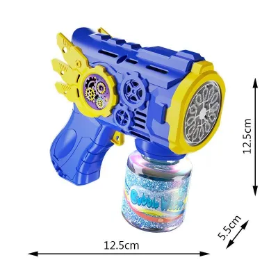 Wholesale Kids Bubble Gun ABS Material Porous Nozzle Abundant Bubbles All Occasion ChildrenGift Toy