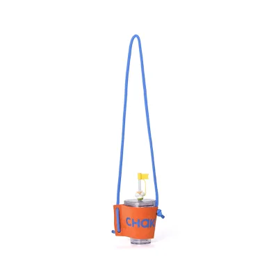 Customizable PU High Profile Horizontal Printed Nylon Rope Can Be Crossbody Cup Sleeve