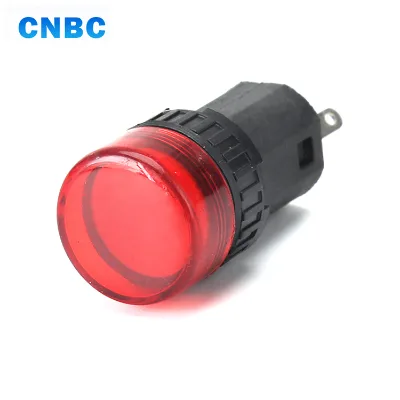 16mm Diameter Size AD16-22DS pilot Lamp signal Light Red Green Yellow 24v 110v 12v 220v Led Indicator Light With Pins