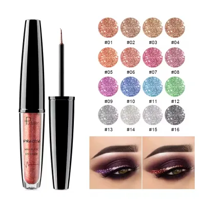 Fashion Luxury Pearl Glitter Color Eyeliner Eyeliner Waterproof Wholesale Eye Shadow Makeup