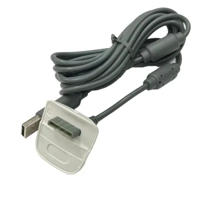 White USB Charging Cable 3M for 360 Wireless Controller