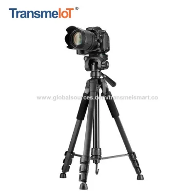 59" Tripod Stand for Camera Phone, Heavy Duty Portable Travel Tripod, Laser Level Spotting Scope Binocular DSLR Cameras Tripod