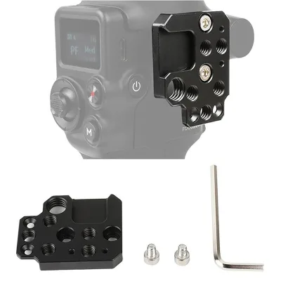 Custom Rapid Prototype Portable Adapter Board Extension Aluminum Alloy 1/4 3/8inch Hole Cold Shoe Stabilizer Plate