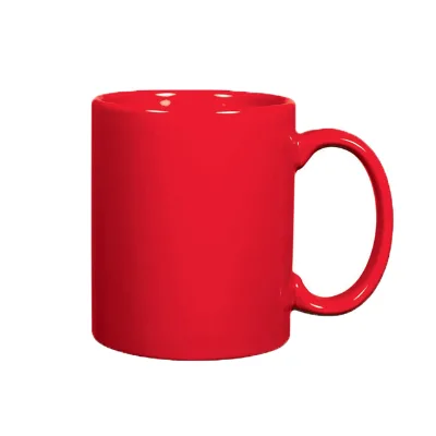 High Quality Wholesale Porcelain Red Mini Mugs for Coffee Tea and Milk