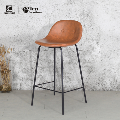Kitchen Cafe Counter Fabric Barstool bar Chair Stool