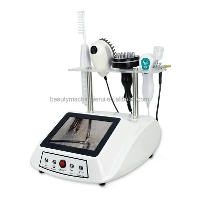 Newest 5-in-1 High Frequency Hair Spa Scalp Analyzer ABS & Stainless Steel Hair Care Massage Device