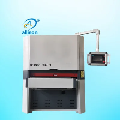 Allison Automatic High-Power Motor Sheet Metal Polishing Deburring & Sanding Machine for Edge Rounding Corner Radius Finishing