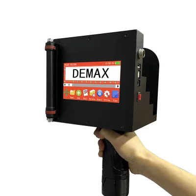 100mm New Tij Intelligent Handheld Inkjet Flatbed Printer Used for Expiry Date/Batch Number on Cartons Card Printer