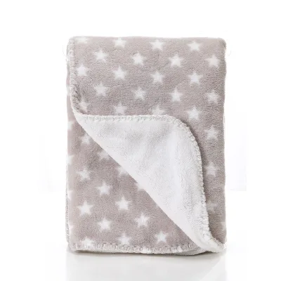High Quality Warm Blanket Cartoon Baby Swaddle Blanket Custom