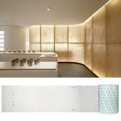 Ultra Long LED Sheet DC24V 48W/M 528leds/m Free Cutting with High Brightness No Voltage Drop Super Long Lifespan for Indoor