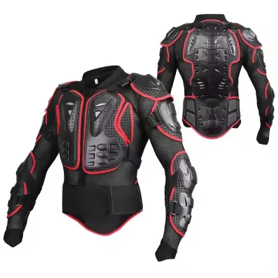 Aofit Motorcycle Street Riding Protective Armor Shirt All Season Breathable Mesh Anti-Impact Safety Jacket with Adjustable Fit