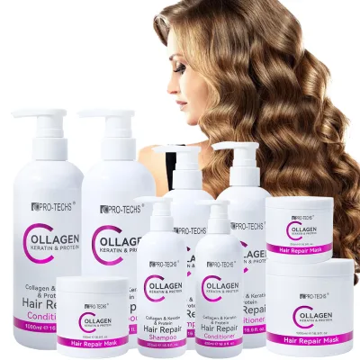 Factory Wholesale OEM Keratin Hair Shampoo and Mask Private Label Coconut Oil Daily Hydrate Shampoo Without Sulfate