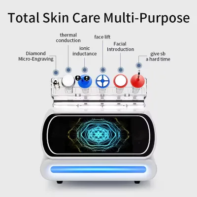 Multifunctional Comprehensive 5 in 1 Desktop Face Skincare Machine Wholesale Price for Salon Use