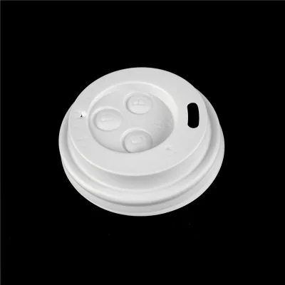 62mm PS Sip White Disposable Paper Cup for Small Mini 4oz Plastic Cup Small Disposable Cup with Lid
