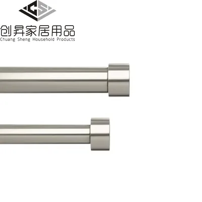 Home Aluminum Contemporary Design Custom Color Curtain Rod Manufacturer Wholesale Curtain Rod Rail Accessories