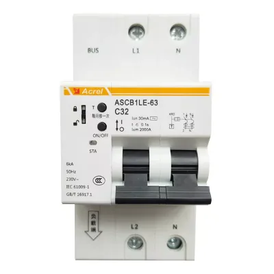Acrel ASCB  6/10/16/20/25/32/40/50/63 Rated Current Smart Circuit Breaker