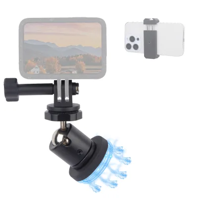 Mechrig Quick Release 360 Degree Ball Head High Magnet Base for Dashboard Gym Rv Room