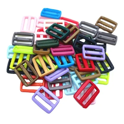 Plastic Three Level Buckle Adjustment Buckle Luggage Accessories Backpack Colorful Buckles in Stock