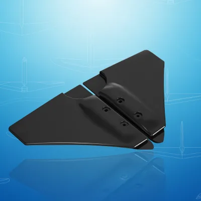 Wing-shaped PP Hydrofoil for Engines Over 50 hp Marine Boat Yacht