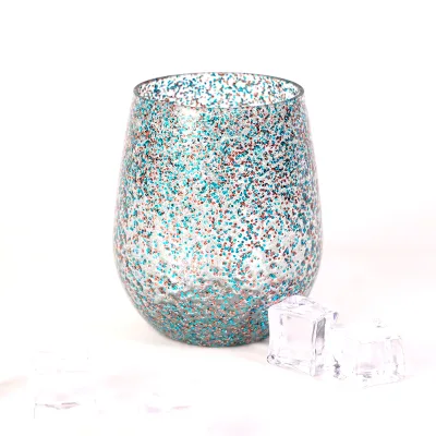 Plastic Wine Cups Shatterproof Wine Glasses BPA-free Recyclable Lightweight Stemmed Glasses