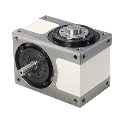 80DE 110DE Flange DE Series Cam Indexer with Motor & Gear Steel 3/4 Jaw Chuck for CNC Milling Machine