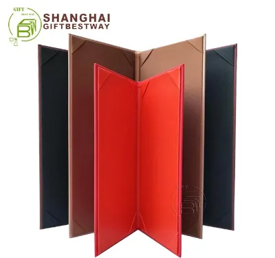 Wonderful Wine Menu Folder with Different Sizes and Colors