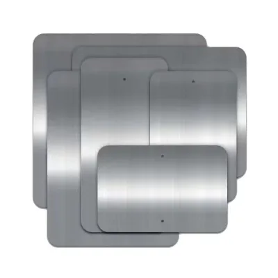 ZT Aluminium Sublimation Metal Blank Road Signs Aluminum Street Blanks Rectangle Aluminum Signs for Traffic Road Signs
