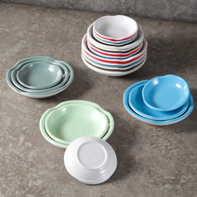 Wholesale Dinnerware Factory Direct Sales Saucer Soy Sauce Dish Serving Dishes for Home