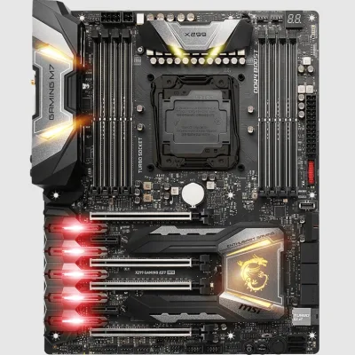 For MSI X299 GAMING M7 ACK Motherboard LGA2066 PCI-E 3.0 1*U.2 2*M.2 Ports ATX