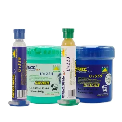 Mechanic Soldering Flux Lead-free UV559 UV223 Solder Cream 100g 10cc BGA Flux Paste for Bga Rework Reballing