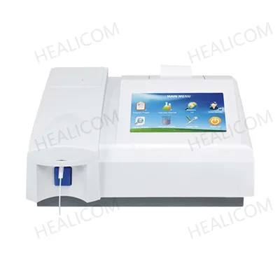 Compact High-Precision Absorbance Memory 10,000 Samples Biochemistry Analyzer