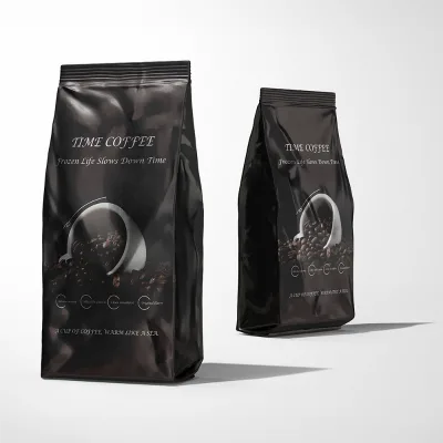 Customized Mylar Bags Coffee Bag with Valve Ziplock Bags