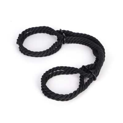 Japanese BDSM Handmade Cotton Rope Bondage Gear Wrist Hand Cuff Restraints Bondage Rope Handcuffs
