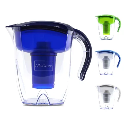 EHM Pure Water Filter Pitchers for Drinking Water.7 Cup 3,5L Large Long Fast Filter