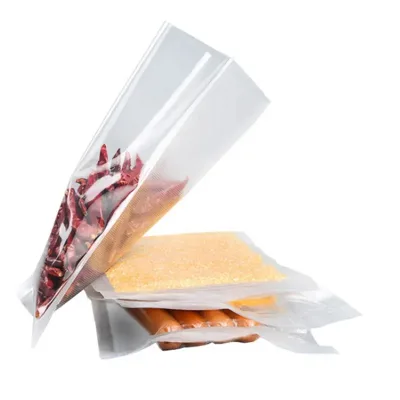 Direct Factory Sale Plastic Vacuum Storage Sealer Bags for Food Packaging Seal Fresh Foods and Ingredients